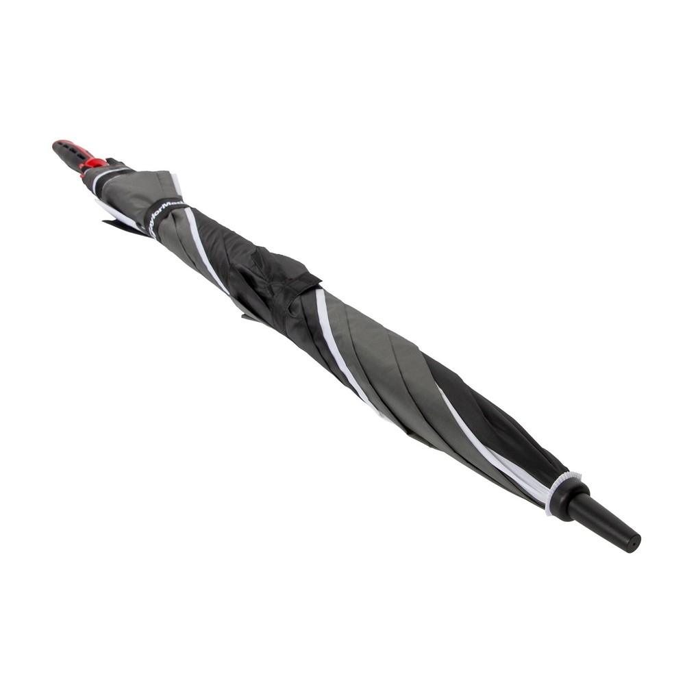 68-inch Auto Open Vented Golf Umbrella Black/White