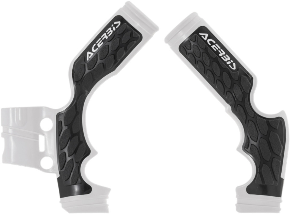 ACERBIS X-Grip Frame Guards - White/Black 2688760001