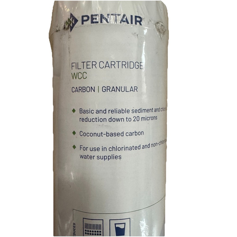 Pentair WCC 20 Micron Undersink Carbon Filter Replacement New Sealed E42