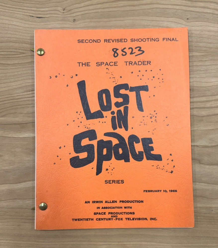 1960s Lost in Space "The Space Trader" Studio-issued Sci Fi TV Show Script