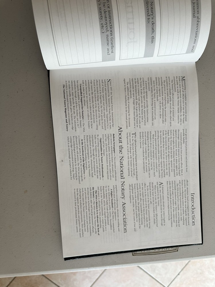 Journal Of Notorial Acts