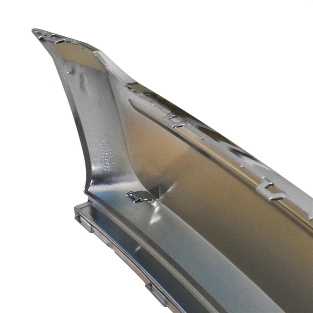marddpair Front Lower Bumper Chrome Grille Moulding Replacement for Silver