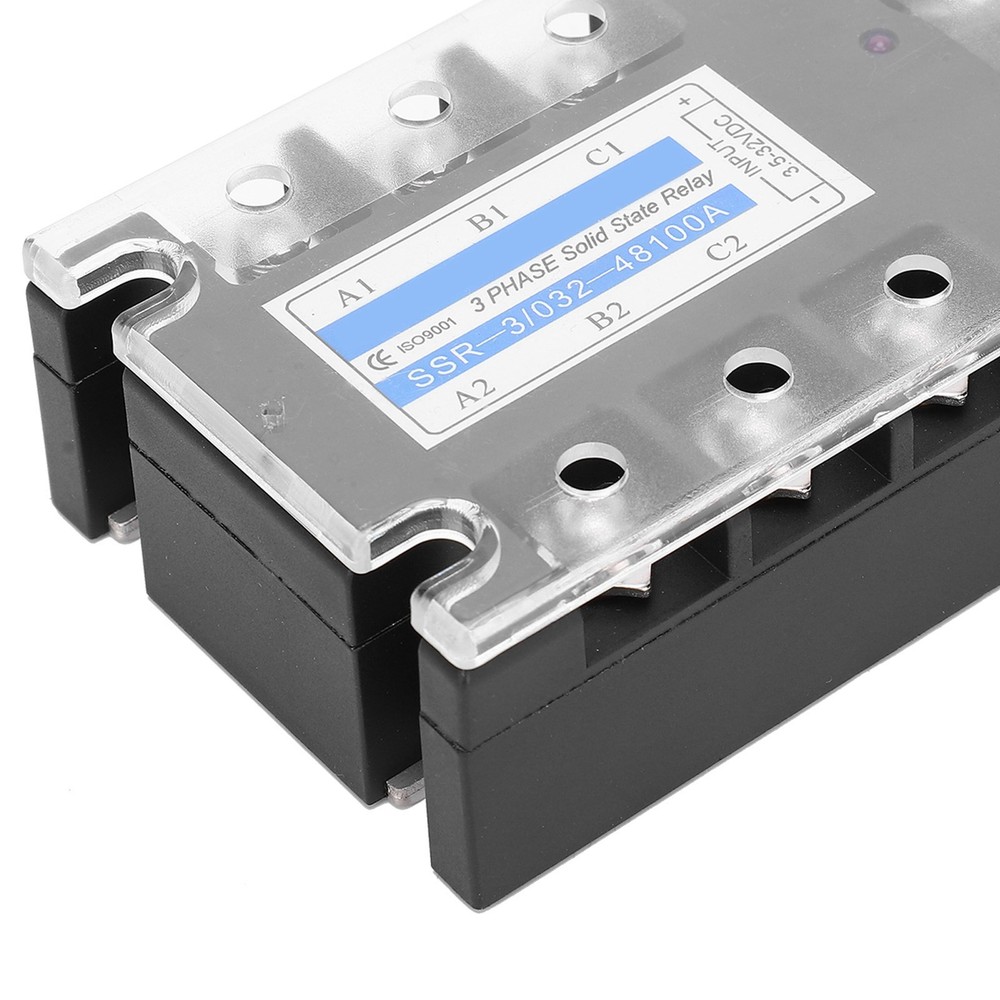 3 Phase Solid State Relay Electric Input SSR-3 D48100 100A DC Controlled AC