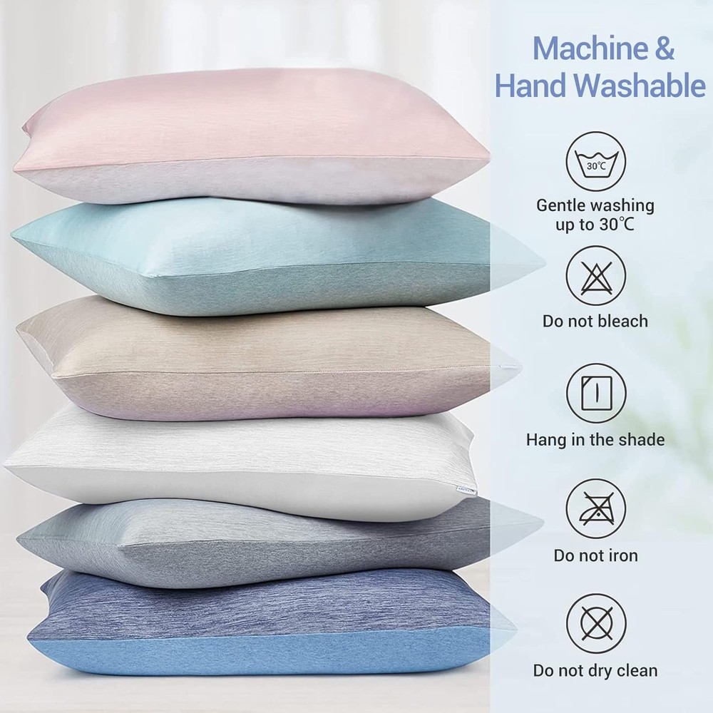 Cooling Pillow Cases,2 Pack ArcChill Q-Max 0.5 Cool Pillowcases with Double-Side