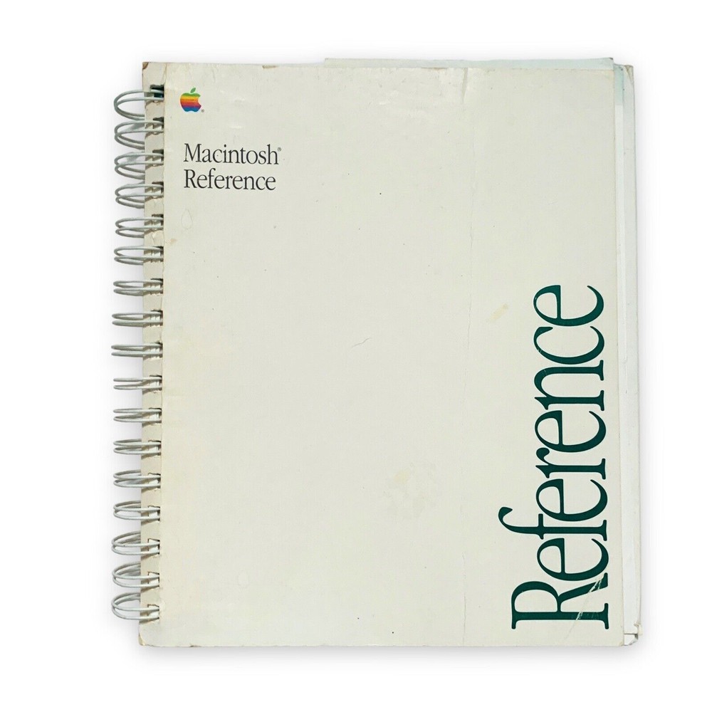 Apple Macintosh Reference Manual VTG 1990