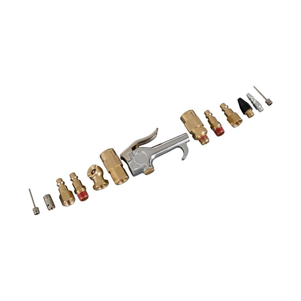 Husky 13-Piece Brass Air Compressor Accessory Kit
