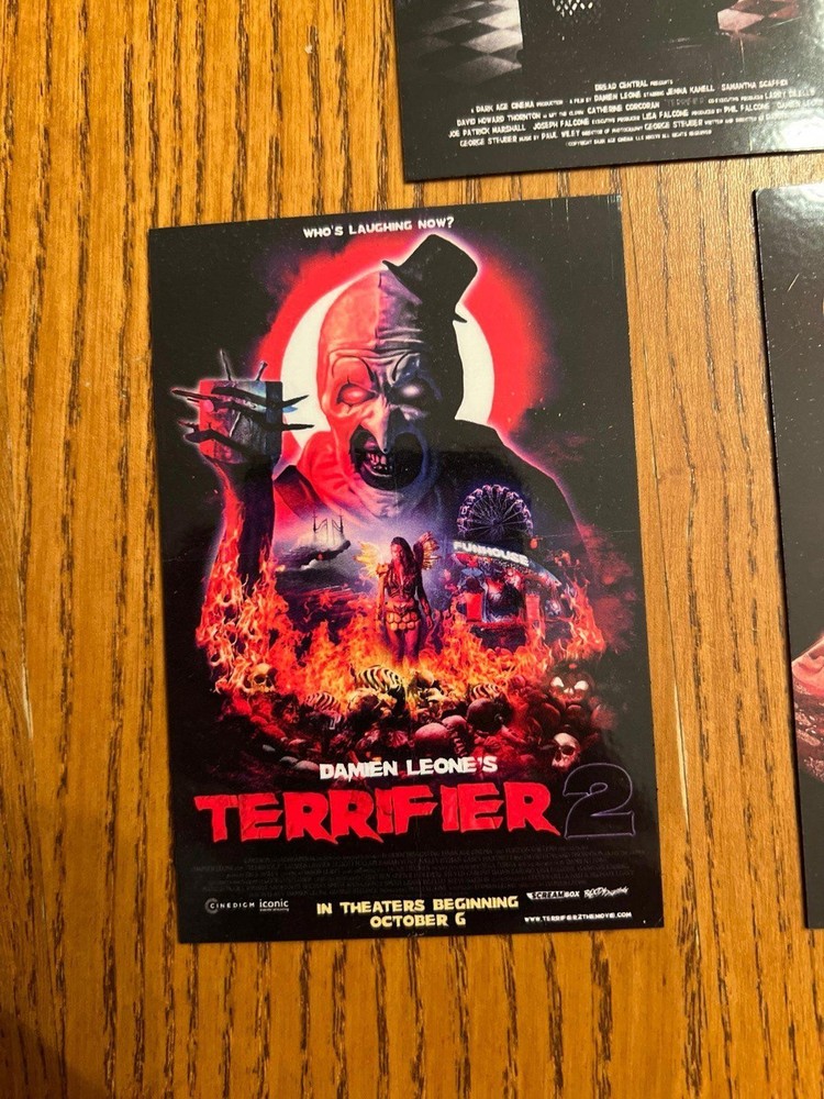 Terrifier fridge magnets