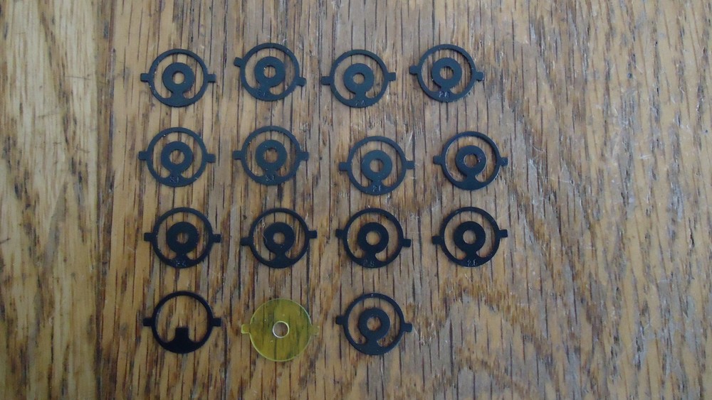 Lyman 17 AML Front Globe Sight Inserts x 15