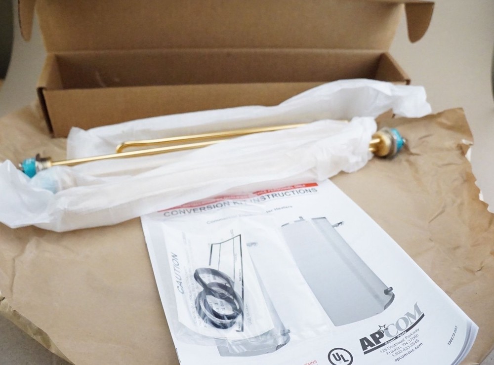 New Apcom AO Smith Conversion Kit 9003365005 480V AC (3) Elements Convert ShpsFR