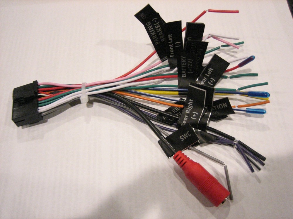 Dual Wire Harness for DVM179 Mechless Receiver with Built-In Bluetooth