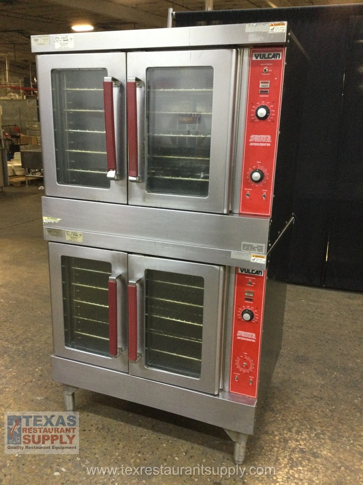 Vulcan VC4GD-10 Gas Double Stack Full Size Convection Oven