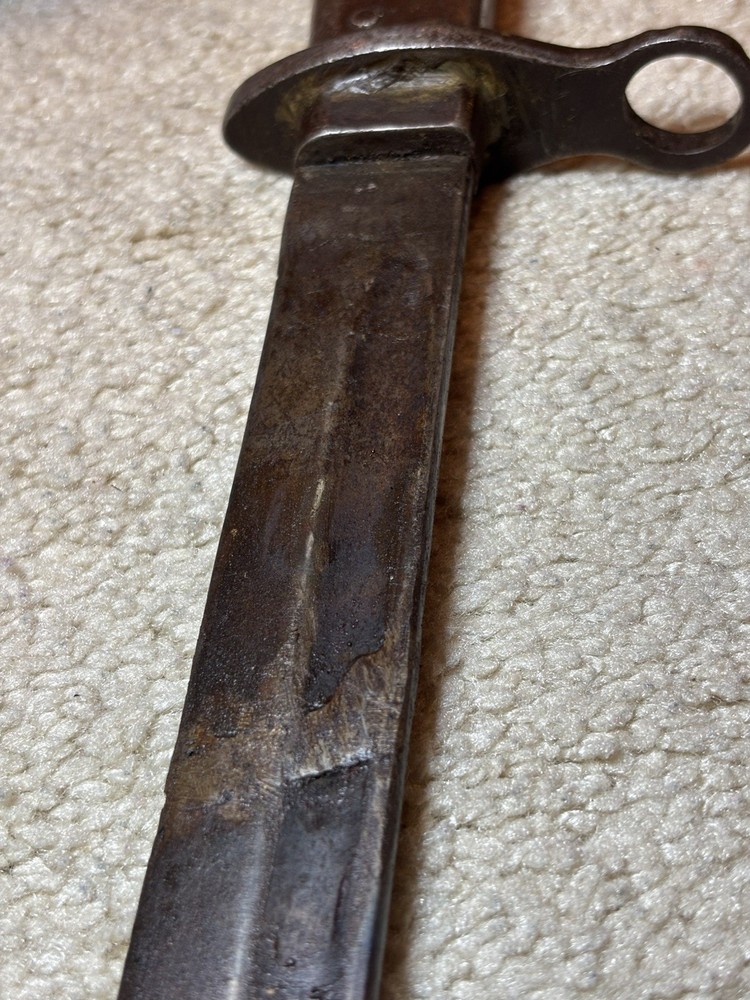 Turkish Mauser Rifle Bayonet WWII WW2