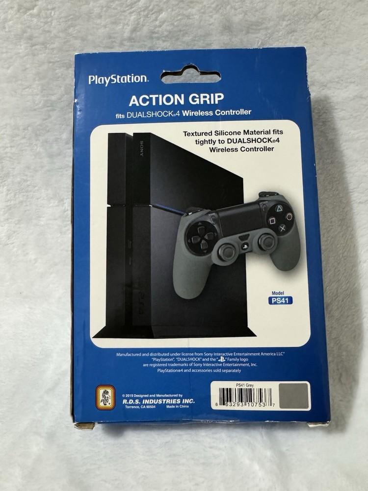 PlayStation Action Grip for DualShock 4 Wireless Controller Grey