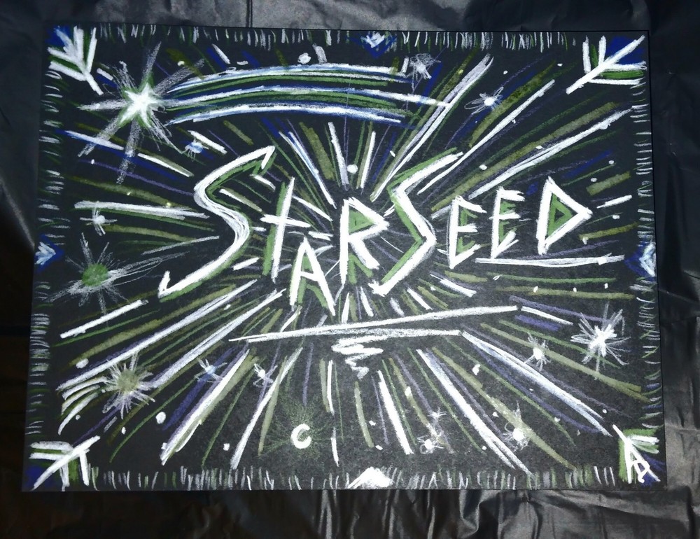DALLY 💫  Original pencil drawing STARSEED
