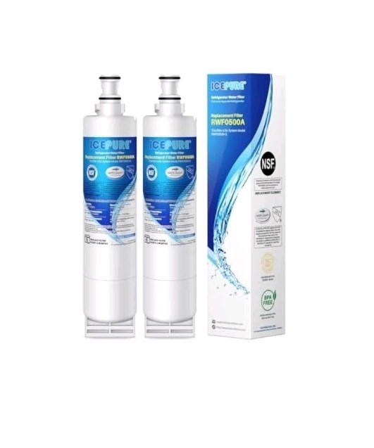 ICEPURE 4396508 Refrigerator Water Filter Replacement for ED Filter 5 - 2 Pack