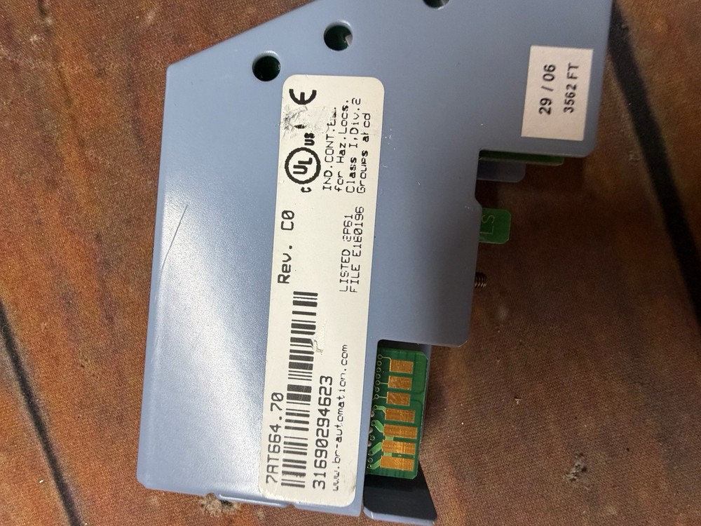 B&R Automation 7AT664.70 4-Input Thermocouple Analog Input Module