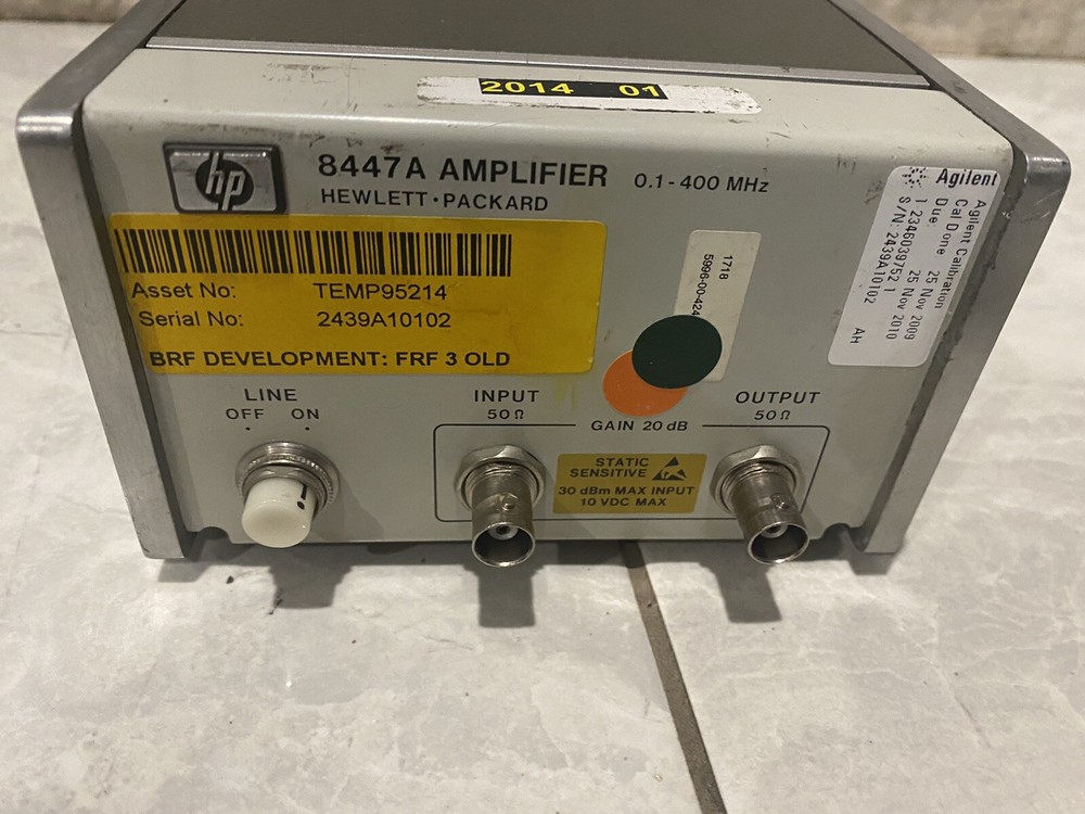 Hewlett Packard HP8447A Amplifier