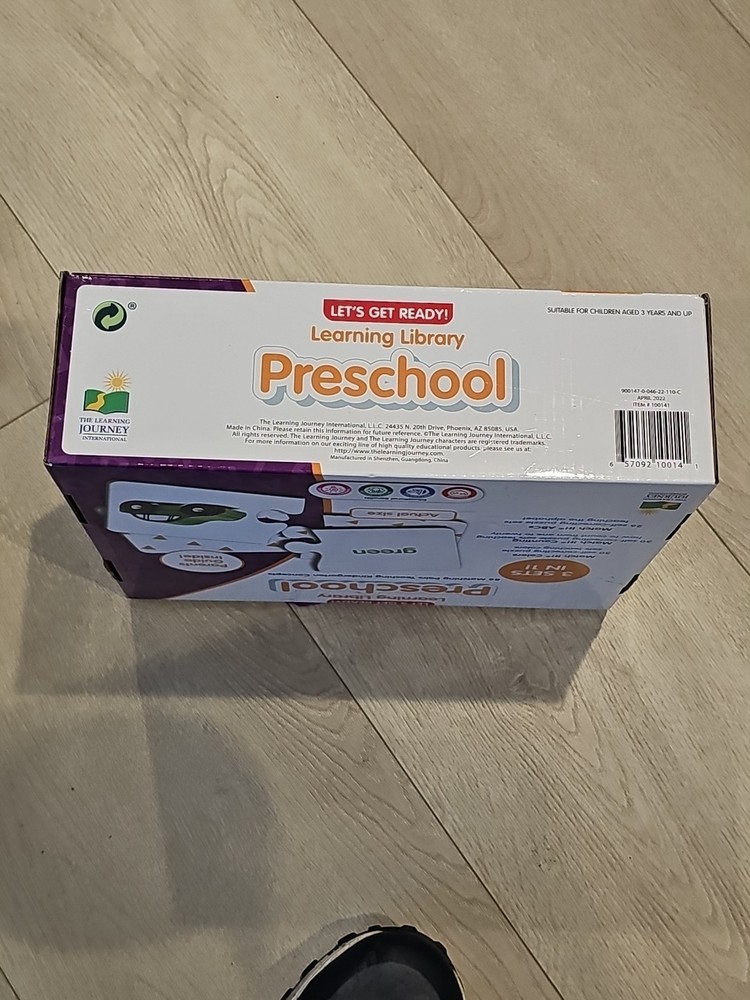 The Learning Library Preschool Learning Set STEM Education Kindergarten Unopened