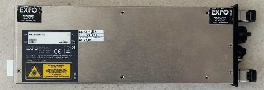 EXFO FTB-3930 w/VFL, Talk Set, PM