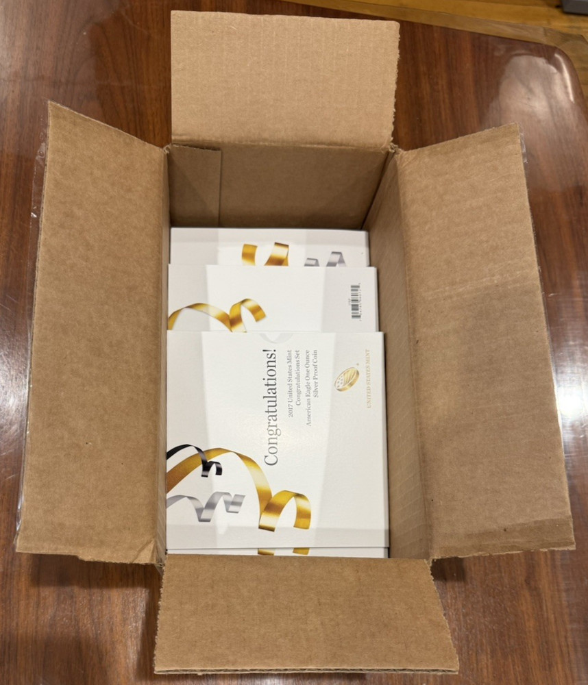 2017-S US Mint Congratulations Set Silver Proof American Eagle Pristine OGP