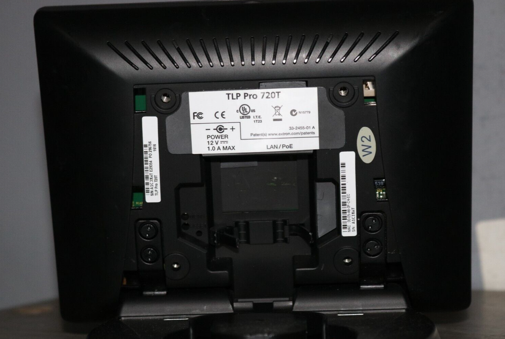 Extron TLP Pro 720T 7” Tabletop TouchLink Pro Touchpanel , USED *CHECK DESC* .