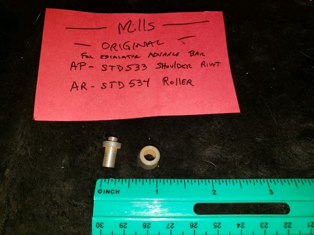 ORIGINAL MILLS AP-STD533 SHOULDER RIVET / AR-STD534 ROLLER FOR ESCALATOR ADVANCE
