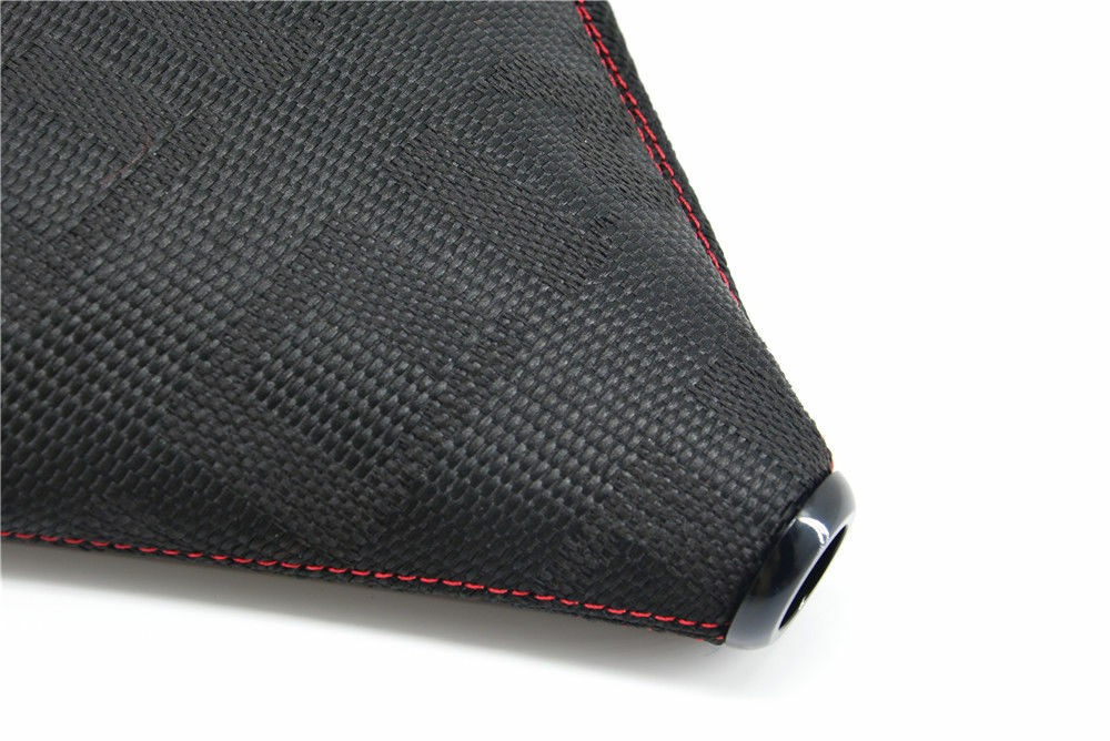 Universal BRIDE Black Hyper Fabric Shift Knob Shifter Boot Cover MT/AT