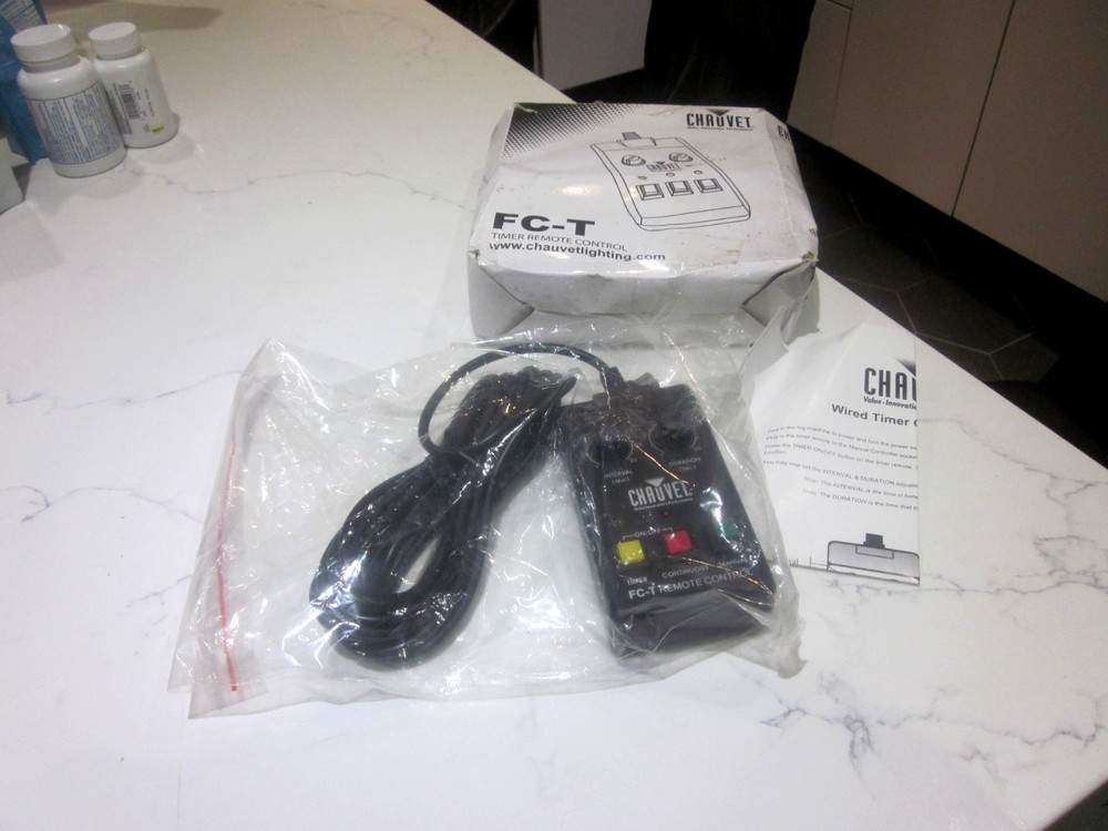 CHAUVET Timer Remote Control, Black (FC-T)