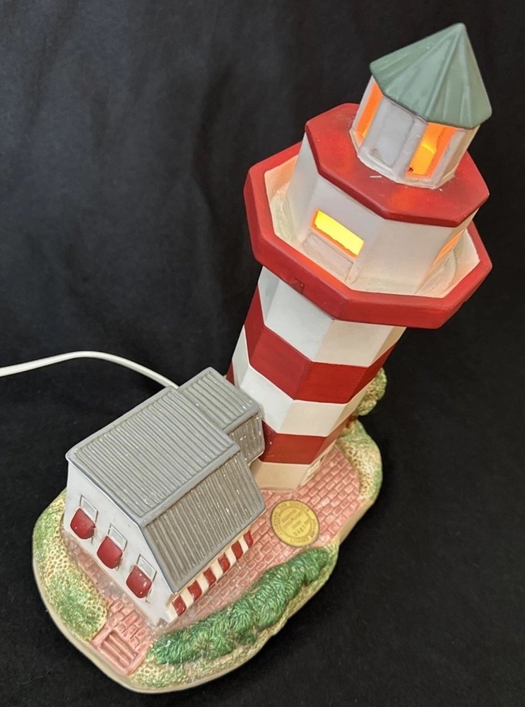 Vintage Lefton Limited Edition Numbered “Lighting The Course” Musical Nightlight