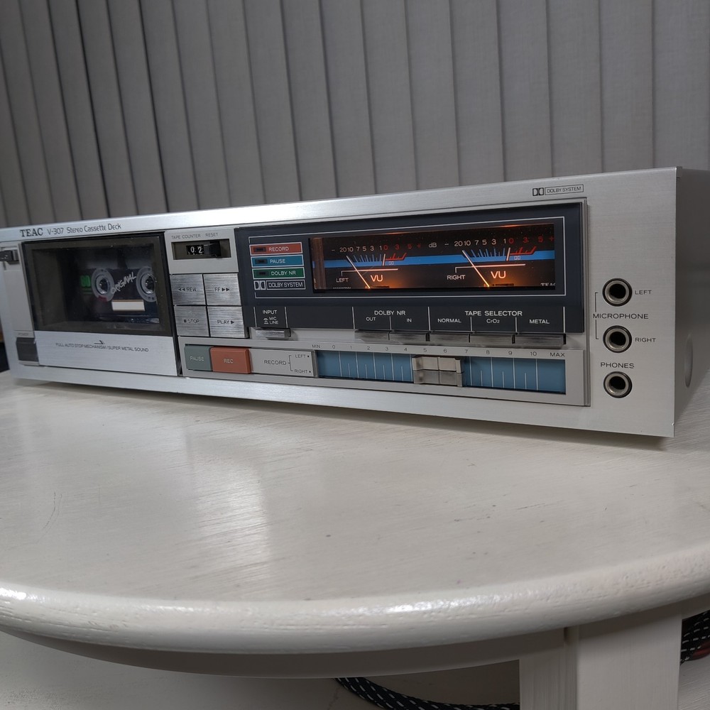 cassette deck TEAC V-307 working