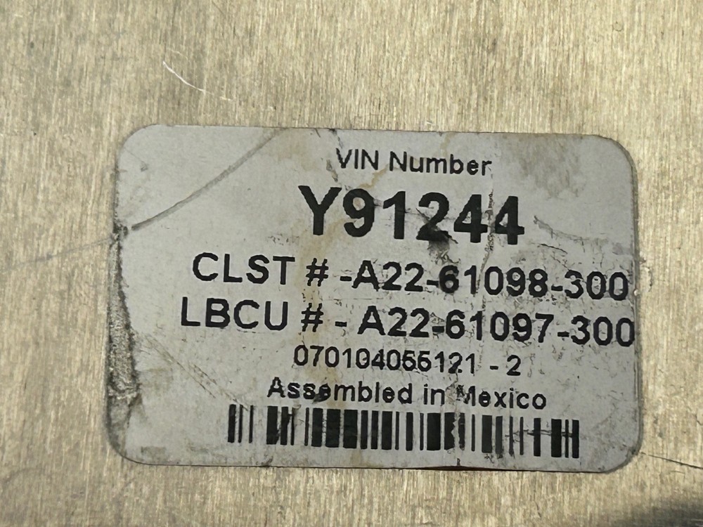 FREIGHTLINER A22-61098-300 INSTRUMENT PANEL