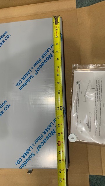 Yoder Stainless Steel Side Shelf Sleeve - A92525 - New but open box
