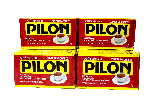 Cafe Pilon (4 Pack) 10 oz/ pilon Coffee Ground espresso coffee fresh