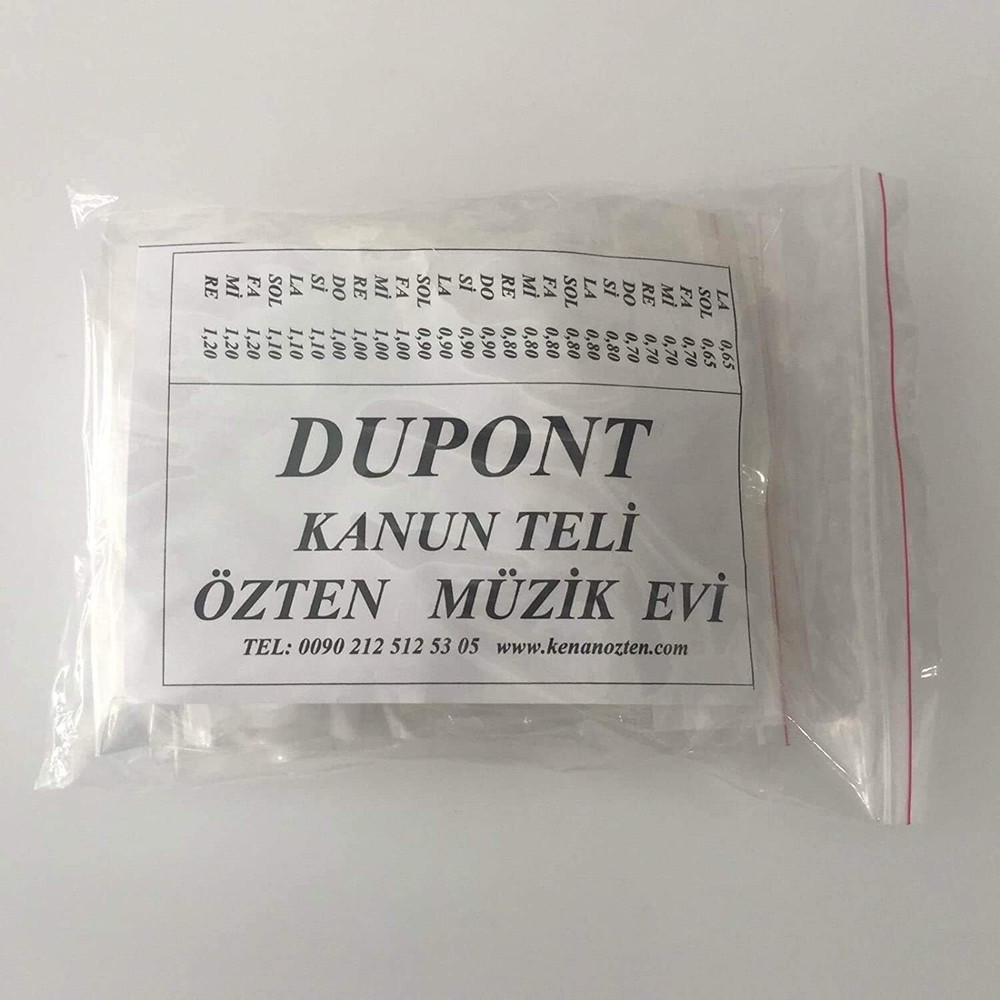 Professional Strings Set For Turkish String Instrument Kanun Qanun Dupont
