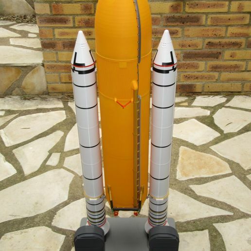 3d printed SPACE SHUTTLE STS31 HUBBLE DISCOVERY 1:48