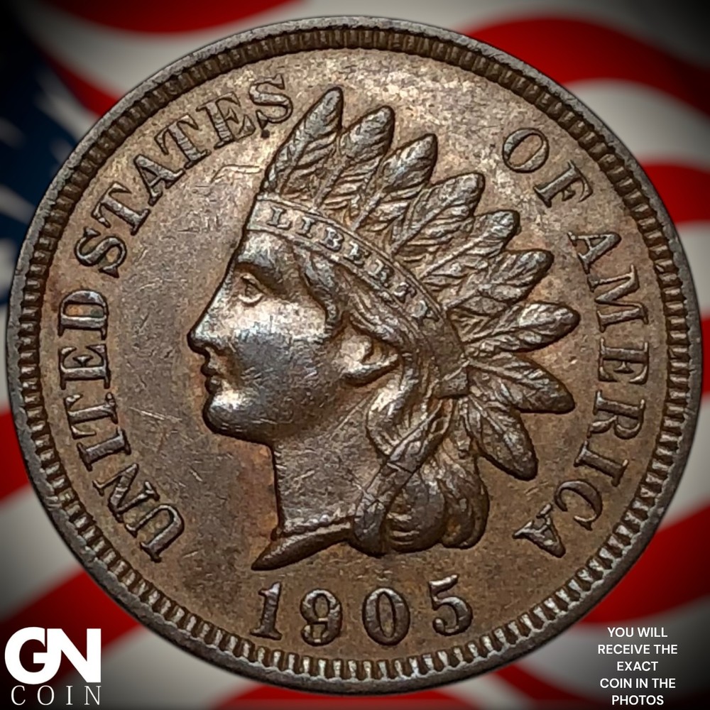 1905 Indian Head Cent Penny Z6824