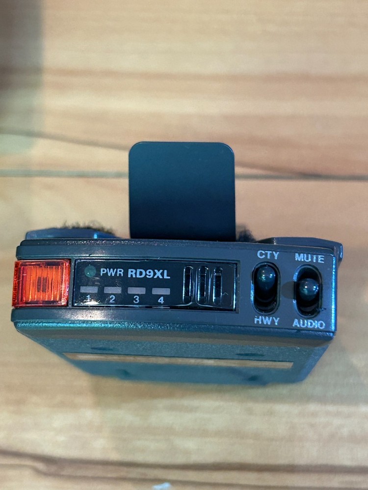 Uniden RD9XL Radar Detector with Hook & Loop Mount