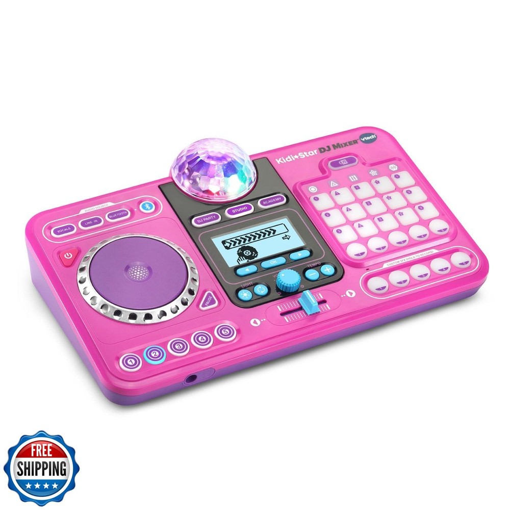 VTech Kidi Star DJ Mixer, Pink