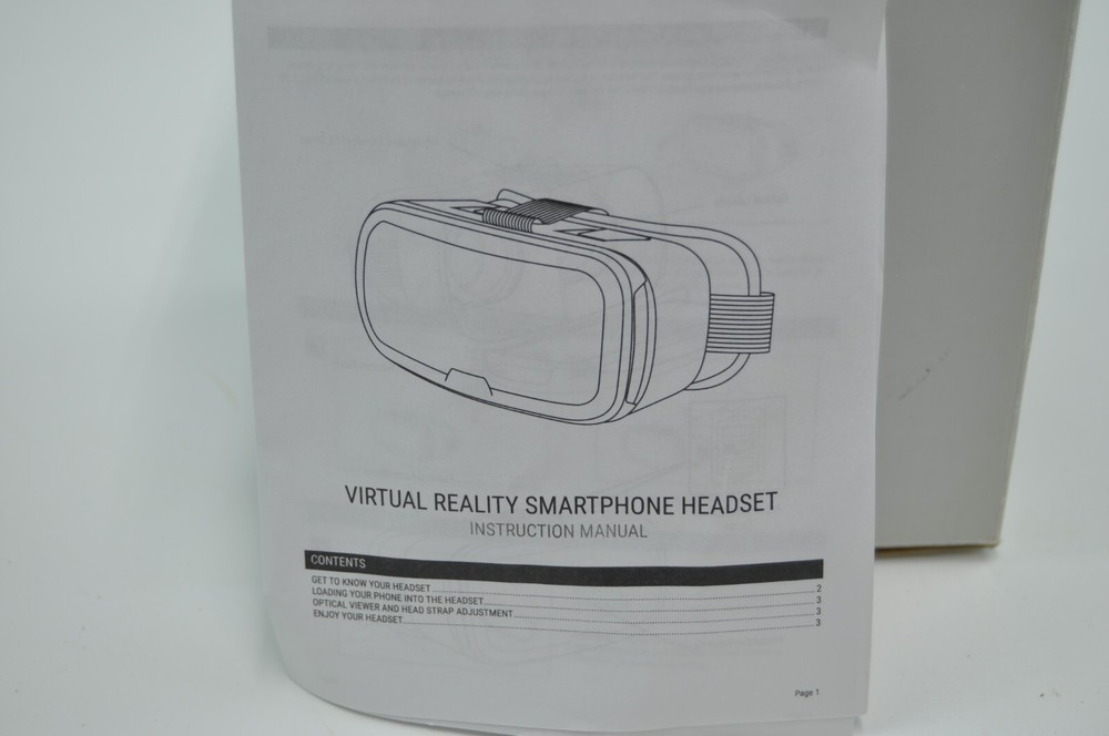 ONN Virtual Reality Smartphone Headset