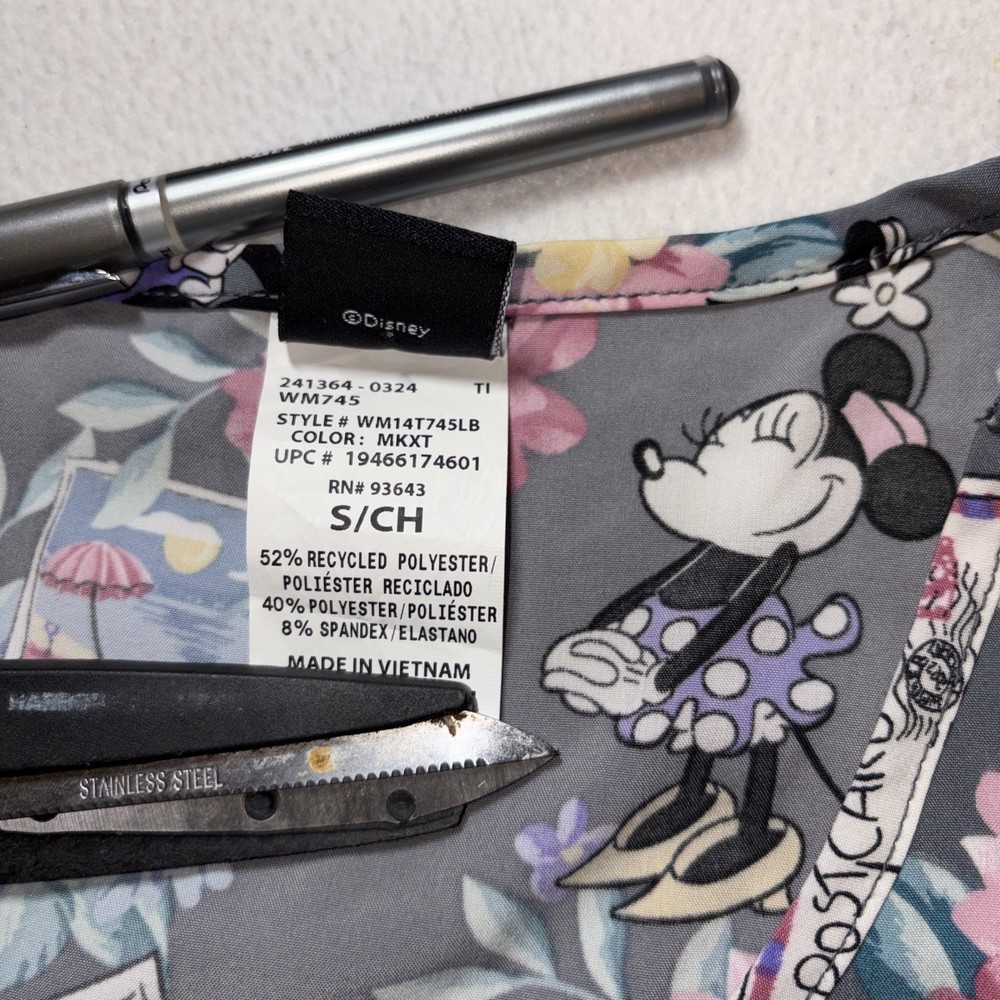 Scrub Top Disney Holiday S