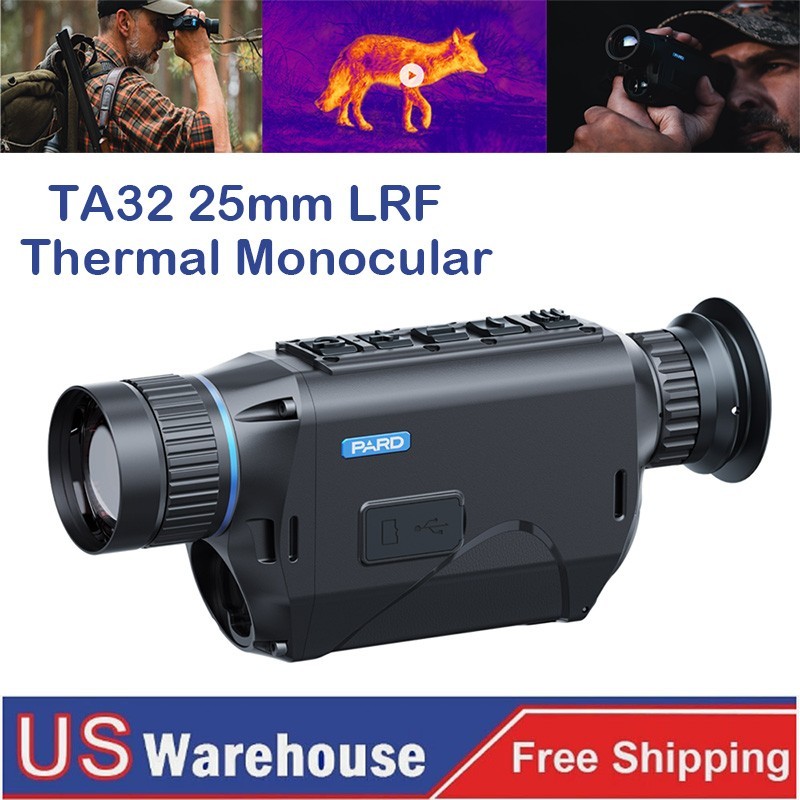 TA32 25mm LRF Thermal Monocular with Rangefinder