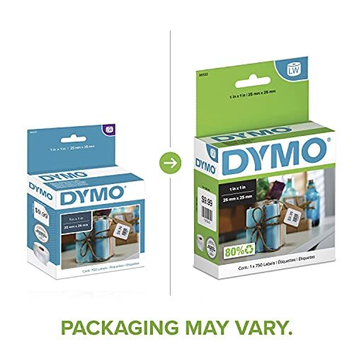 Authentic LW Multi-Purpose Labels, Labels for Square Multipurpose Labels