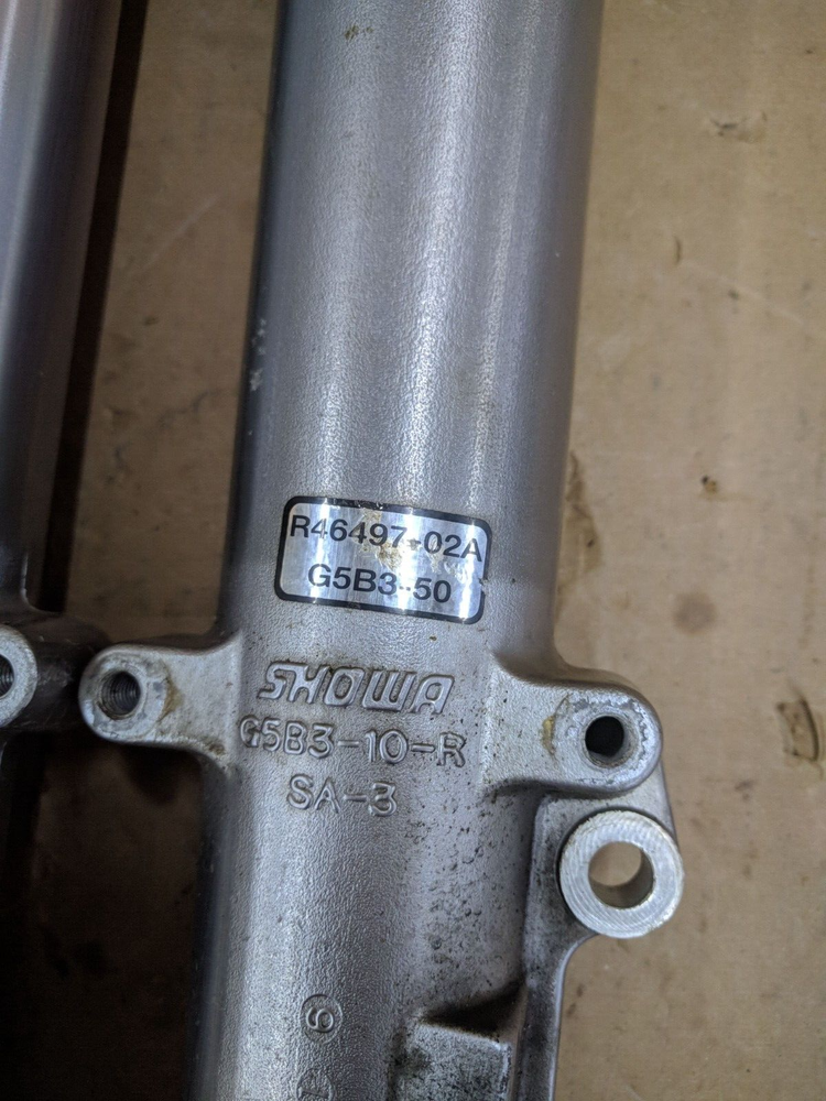 2000-2013 Harley-Davidson Touring Lower Fork Sliders Legs (Read)