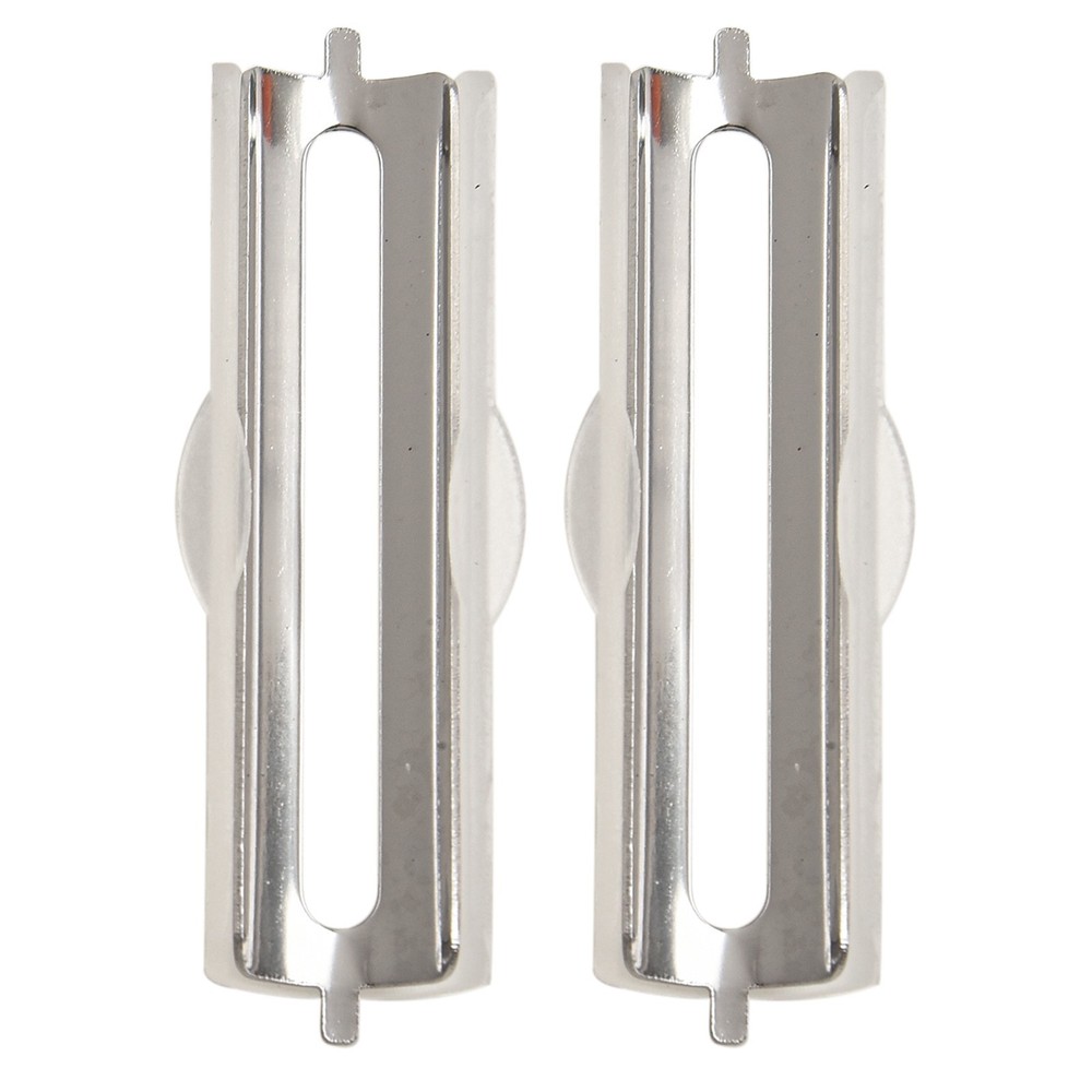 2PCS Stainless Steel Single-sided Flat Blade Multi-functional Peeling Blades