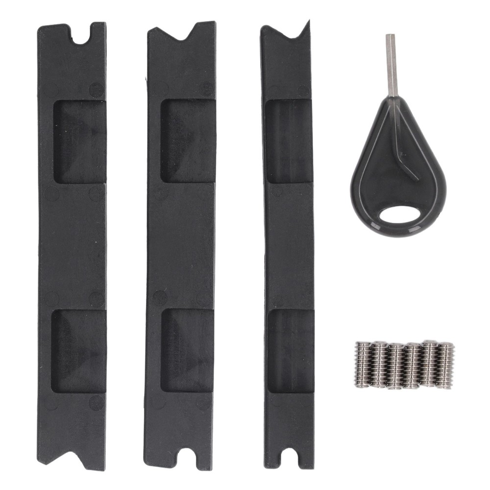 3pcs Professional Plastic Surfboard Fin Box Converter For FUTURE