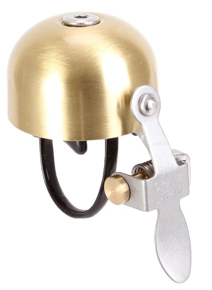 Crane Bell Co E-Ne Bell, Brass - Scotch-Brite