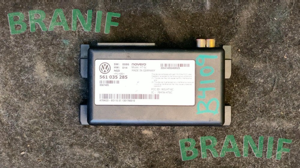 VOLKSWAGEN BEETLE  NAVIGATION CONTROL MODULE UNIT 561035285