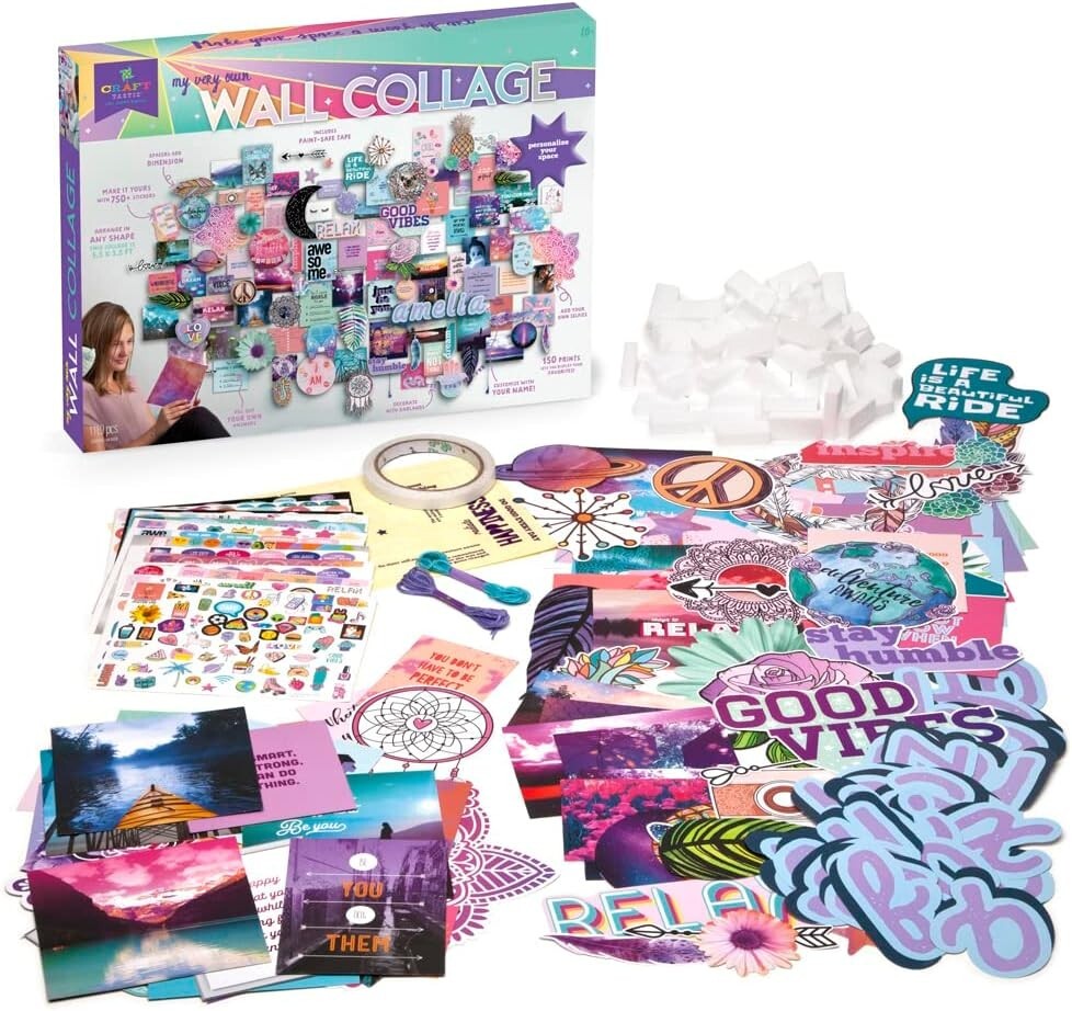Craft-tastic DIY Wall Collage