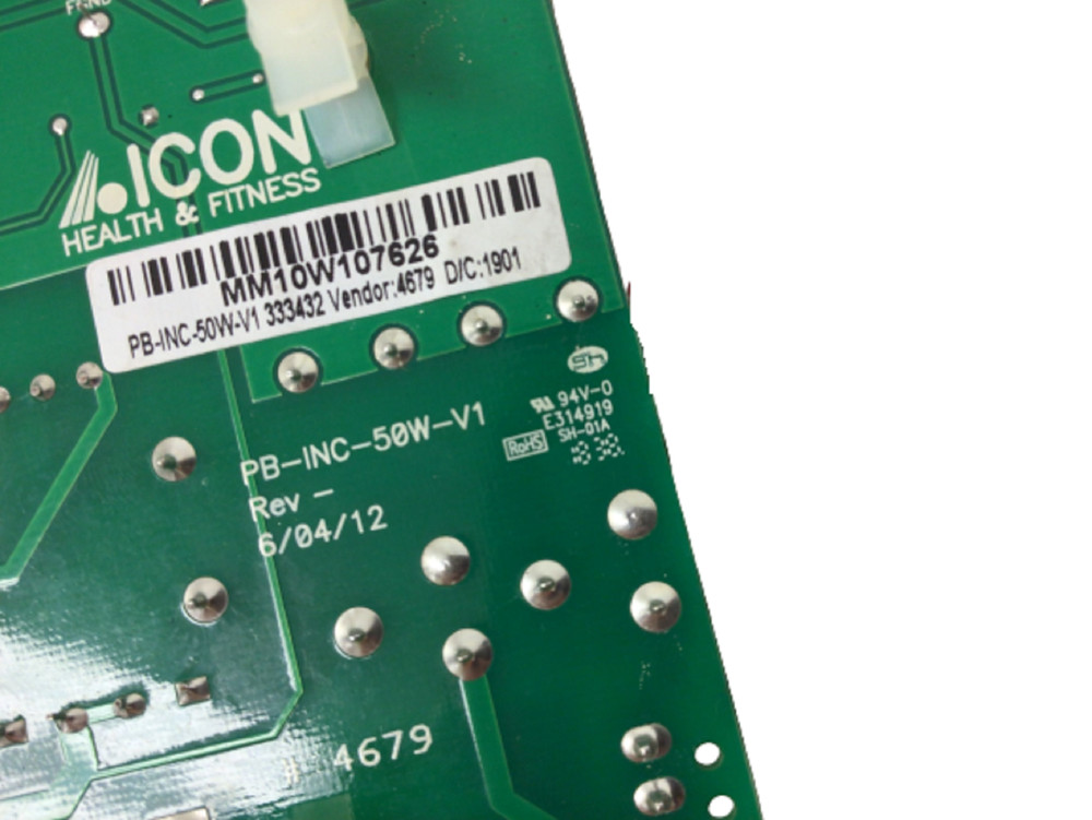 NordicTrack Proform Elliptical Lower Motor Control Board Controller 370174