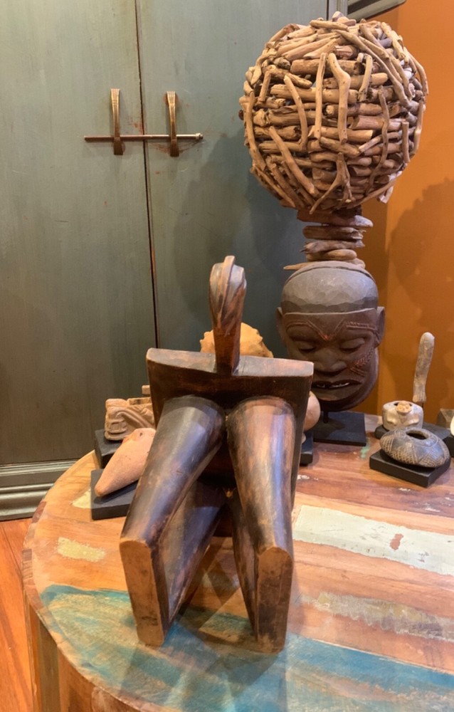 Late 19th century Lobi stool